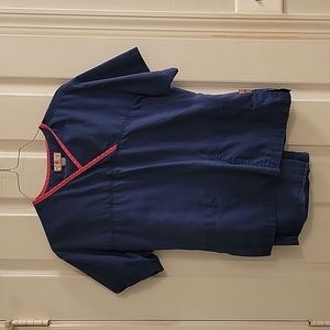 Small Navy blue scrubs